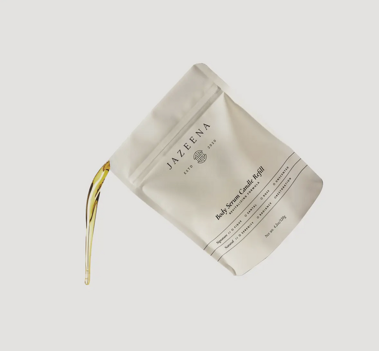 Jazeena Body Serum Candle