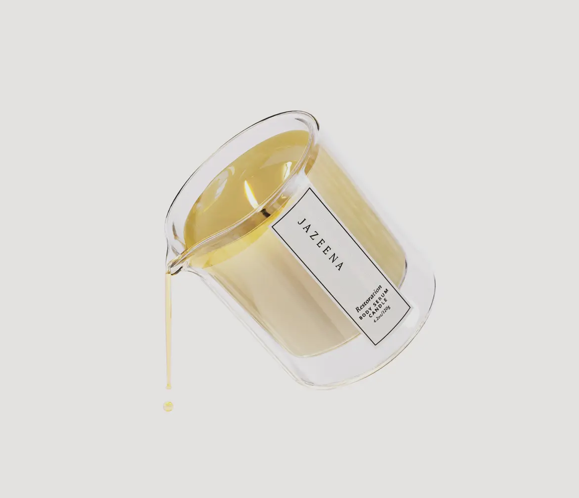 Jazeena Body Serum Candle – The Skin Reverie